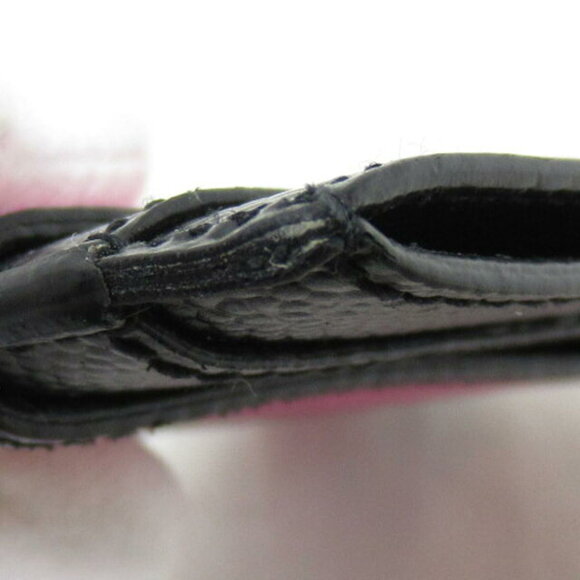 Saint Laurent Yves leather Wallet pink black or - Picture 8 of 10